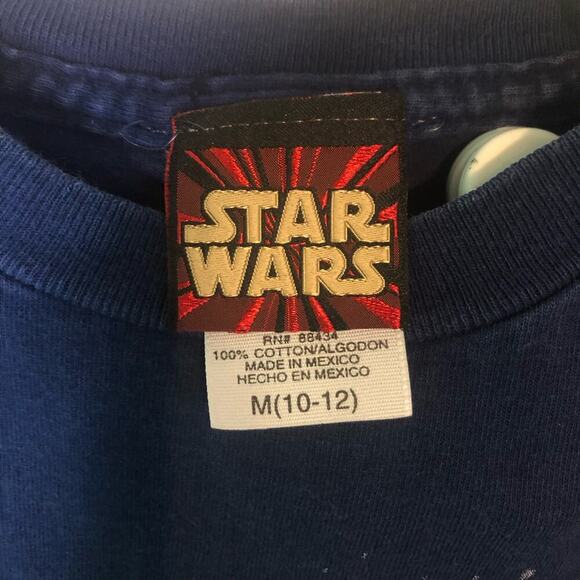 VTG Star Wars Shirt Episode 1 Naboo Fighter Phantom Menace Kids Medium (10/12) - Picture 2 of 6